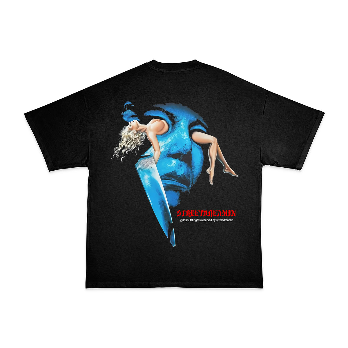 THE DEAD EYES HEAVY OVERSIZED T-SHIRT MIT LEICHTER DROPSHOULDER | 240G/M2 | 100% BAUMWOLLE (Kopie)