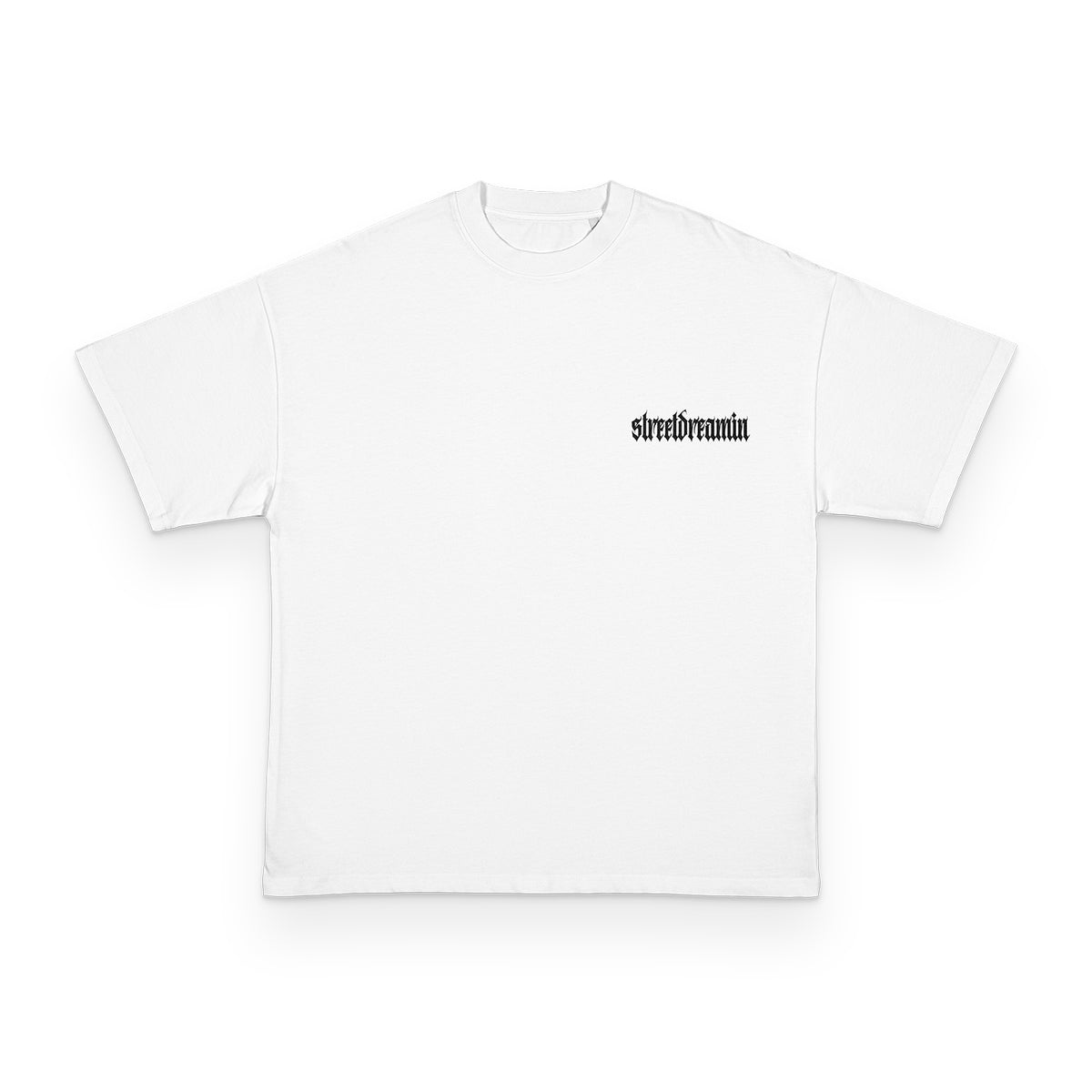 BNW CURVED MAMA I'M A CRIMINAL HEAVY OVERSIZED T-SHIRT MIT LEICHTER DROPSHOULDER | 240G/M2 | 100% BAUMWOLLE | BLK & WHITE